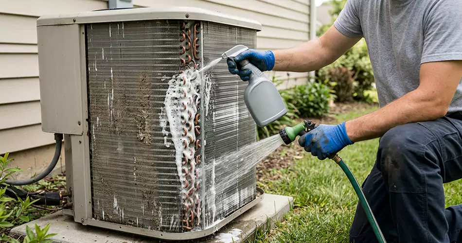 AC Coil Cleaning
