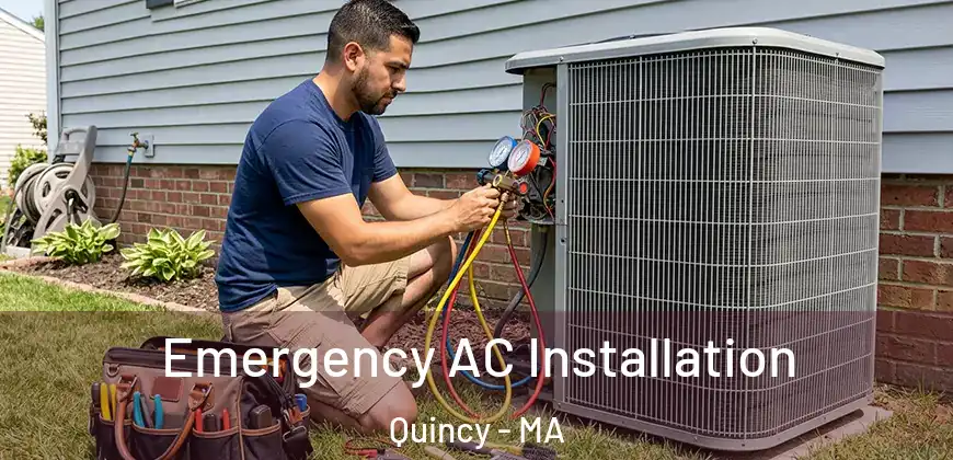  Emergency AC Installation Quincy - MA