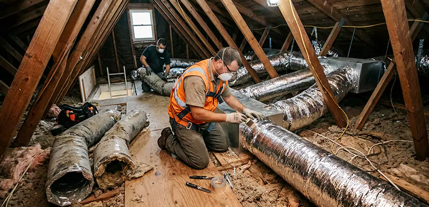 AC Duct Replacement in Quincy