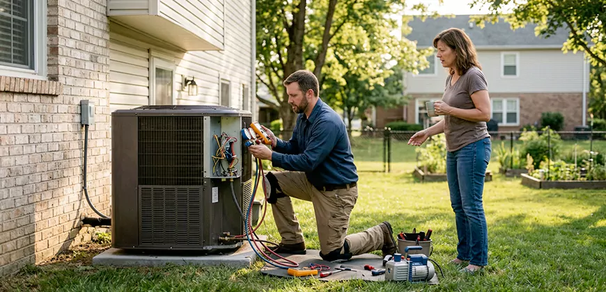 HVAC Replacement in Quincy