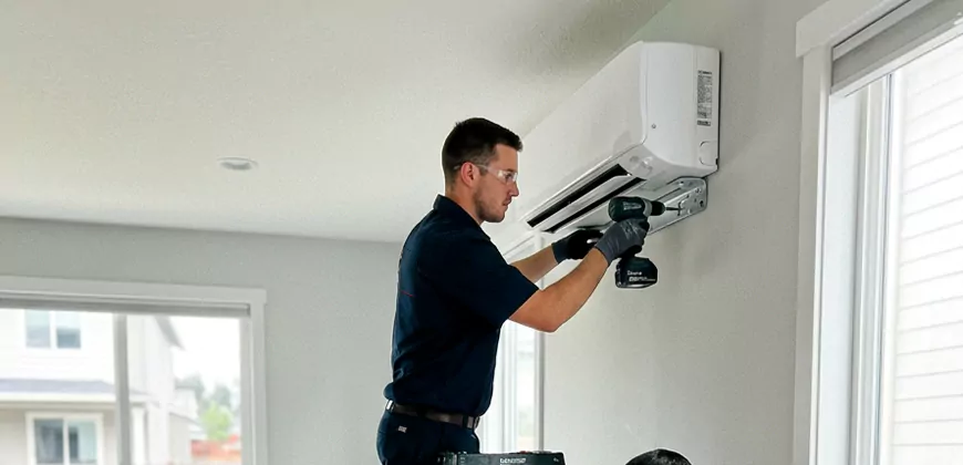 Central Air Without Ducts Alternative in Quincy