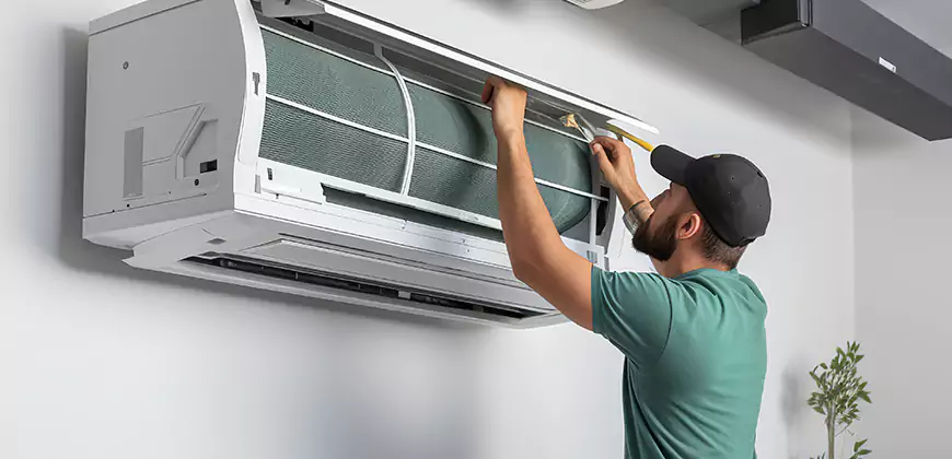Bathroom and Small Space Ductless Installation in Quincy