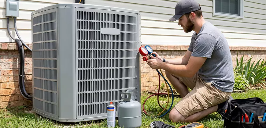 Emergency Air Conditioning Retrofit in Quincy